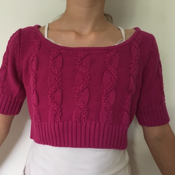 Hot Pink Ballet warm up sweater - Picture 5 of 9